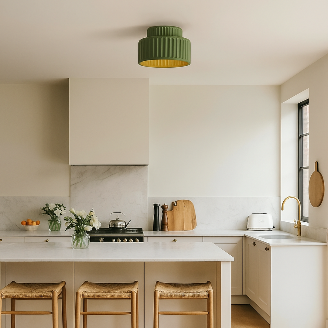 Cream-colored Ceiling Lamp | Scandinavian style