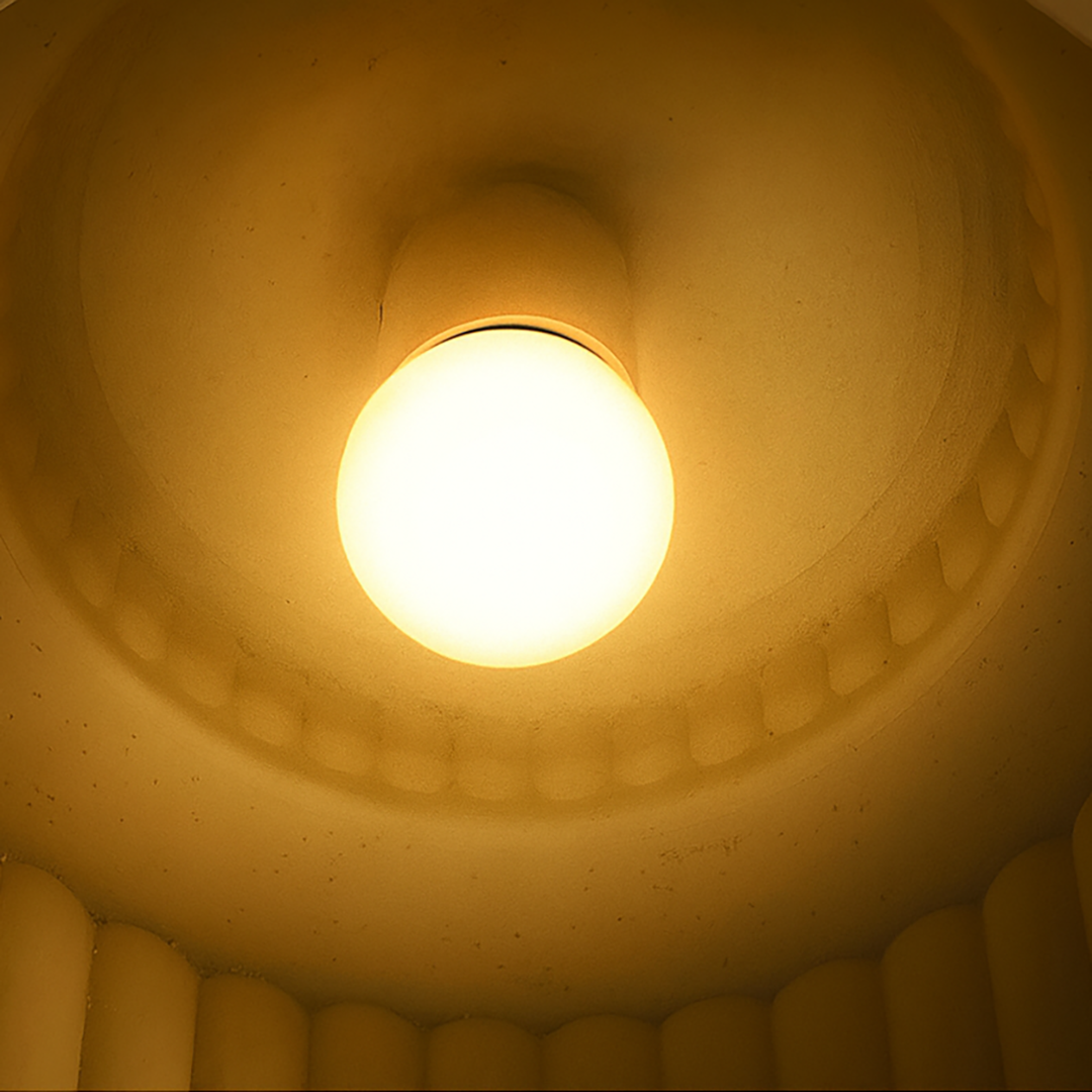 Cream-colored Ceiling Lamp | Scandinavian style