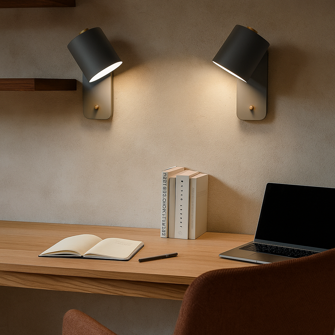 Lúmora | Modern Wall Lamp with Switch