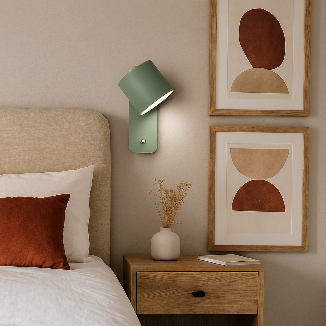 Lúmora | Modern Wall Lamp with Switch
