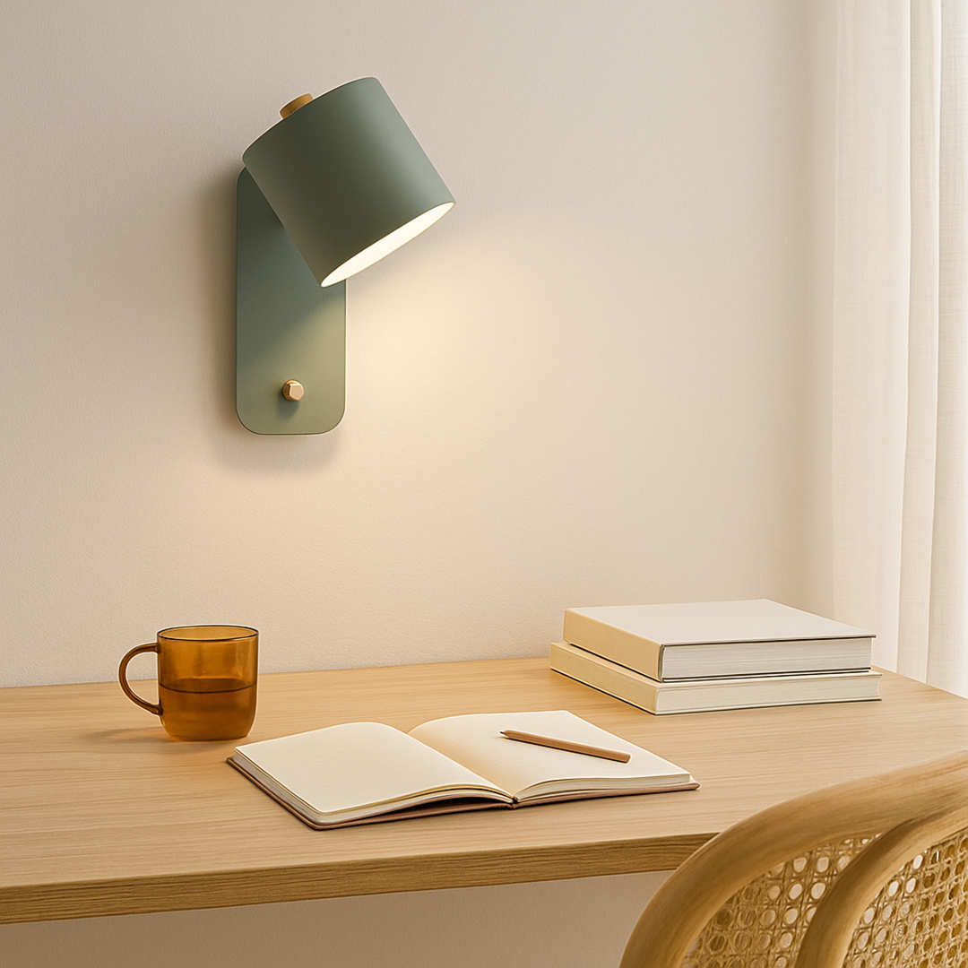 Lúmora | Modern Wall Lamp with Switch