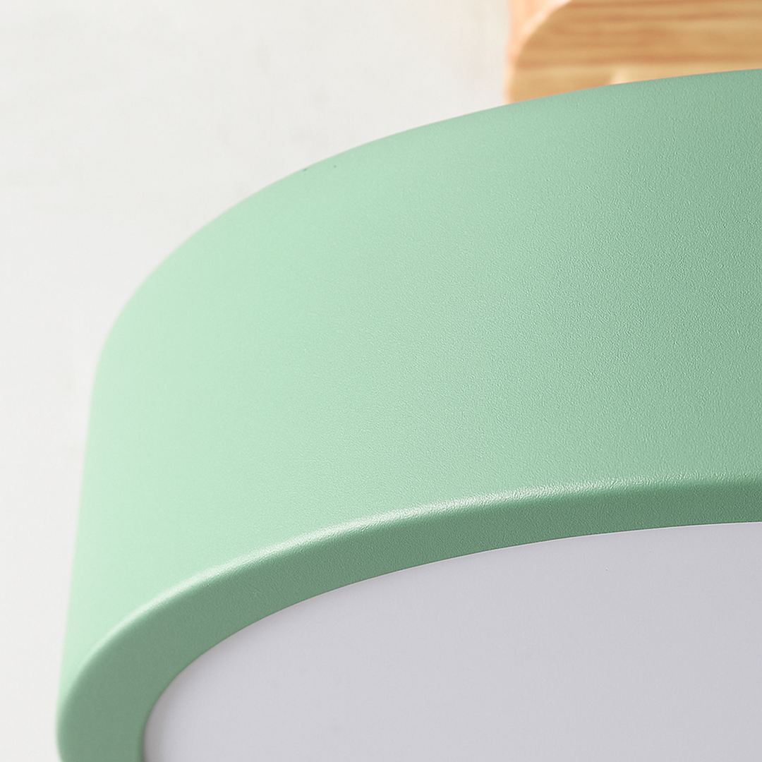 Scandinavian round ceiling lamp | Minimalist design