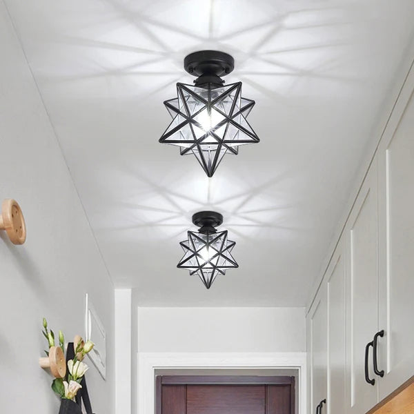 Star Shape Ceiling Light
