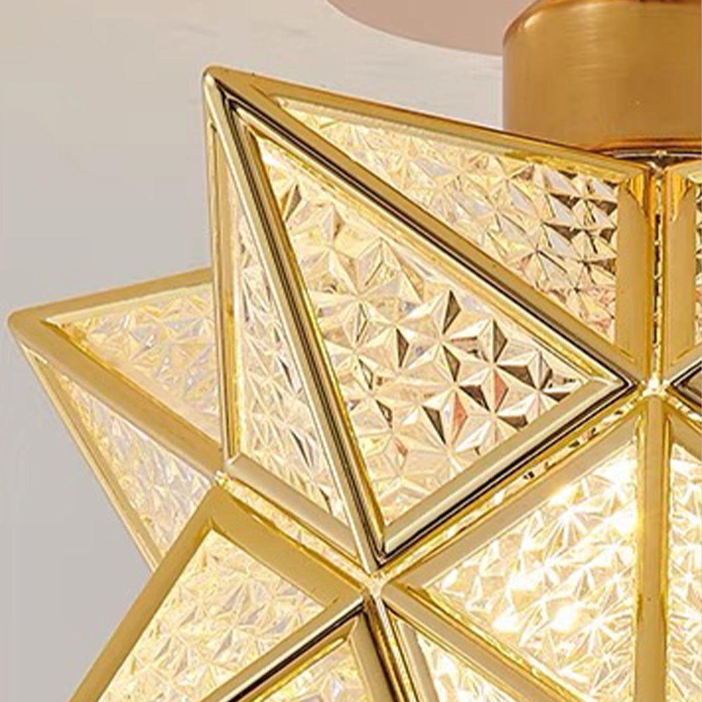 Star Shape Ceiling Light
