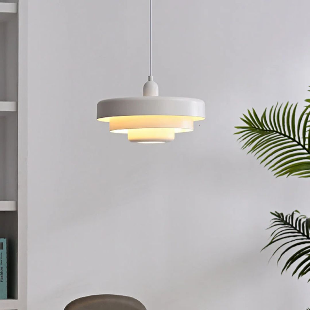 Modern Tiered Pendant Light – Multi-Layered Ceiling Lamp