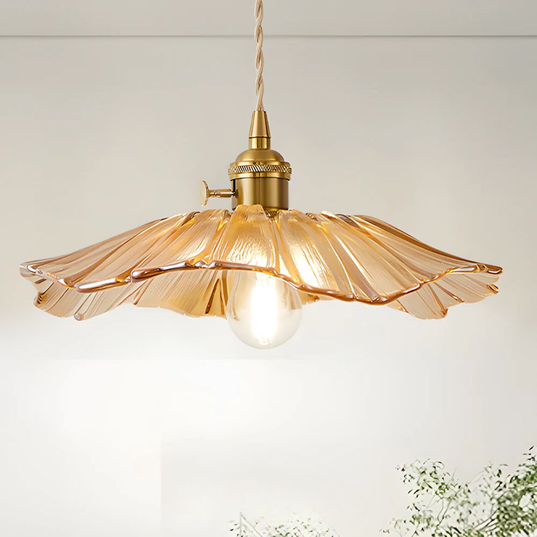 Modern Floral Pendant Light