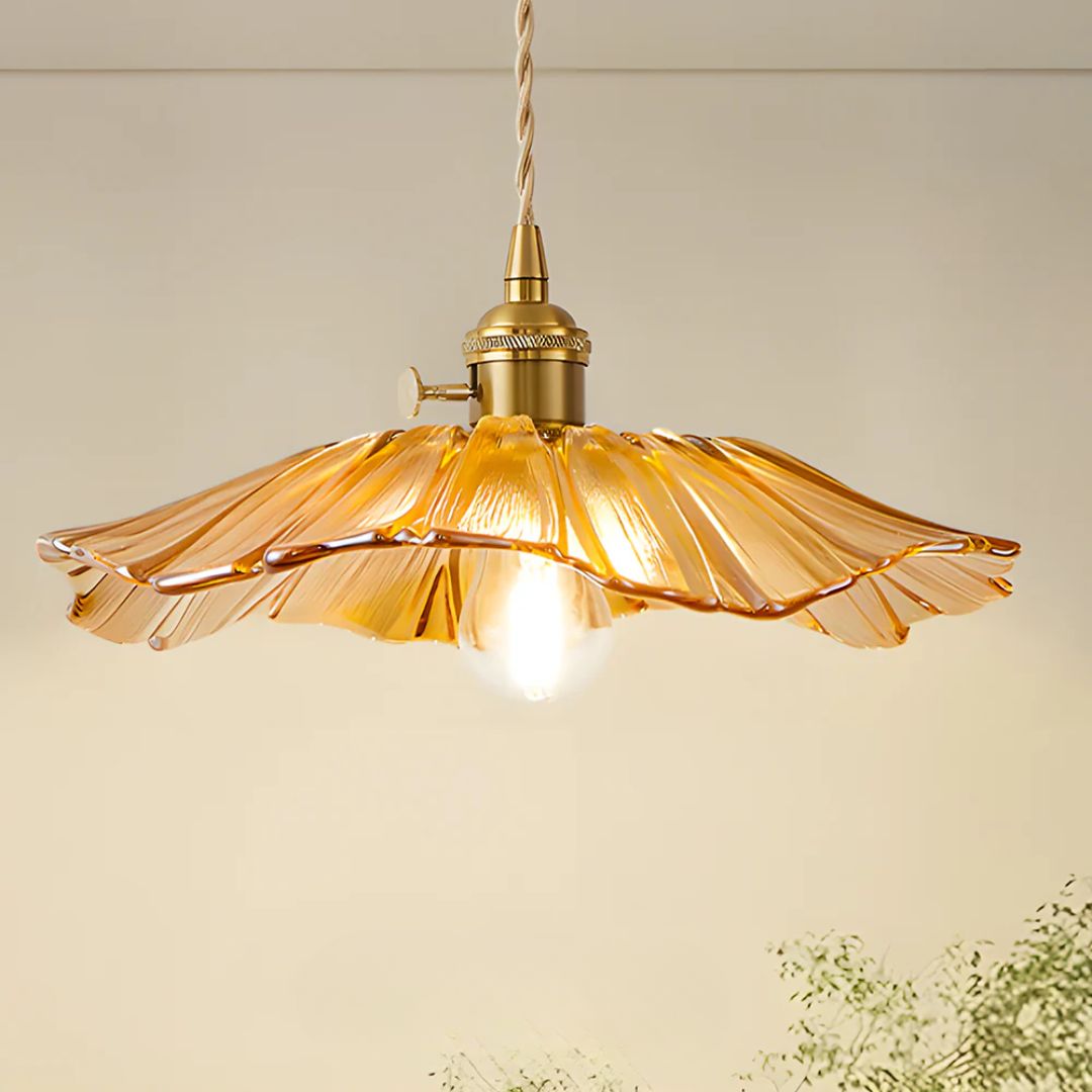 Modern Floral Pendant Light