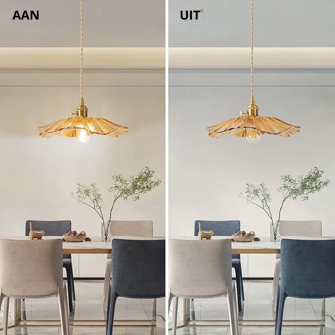 Modern Floral Pendant Light
