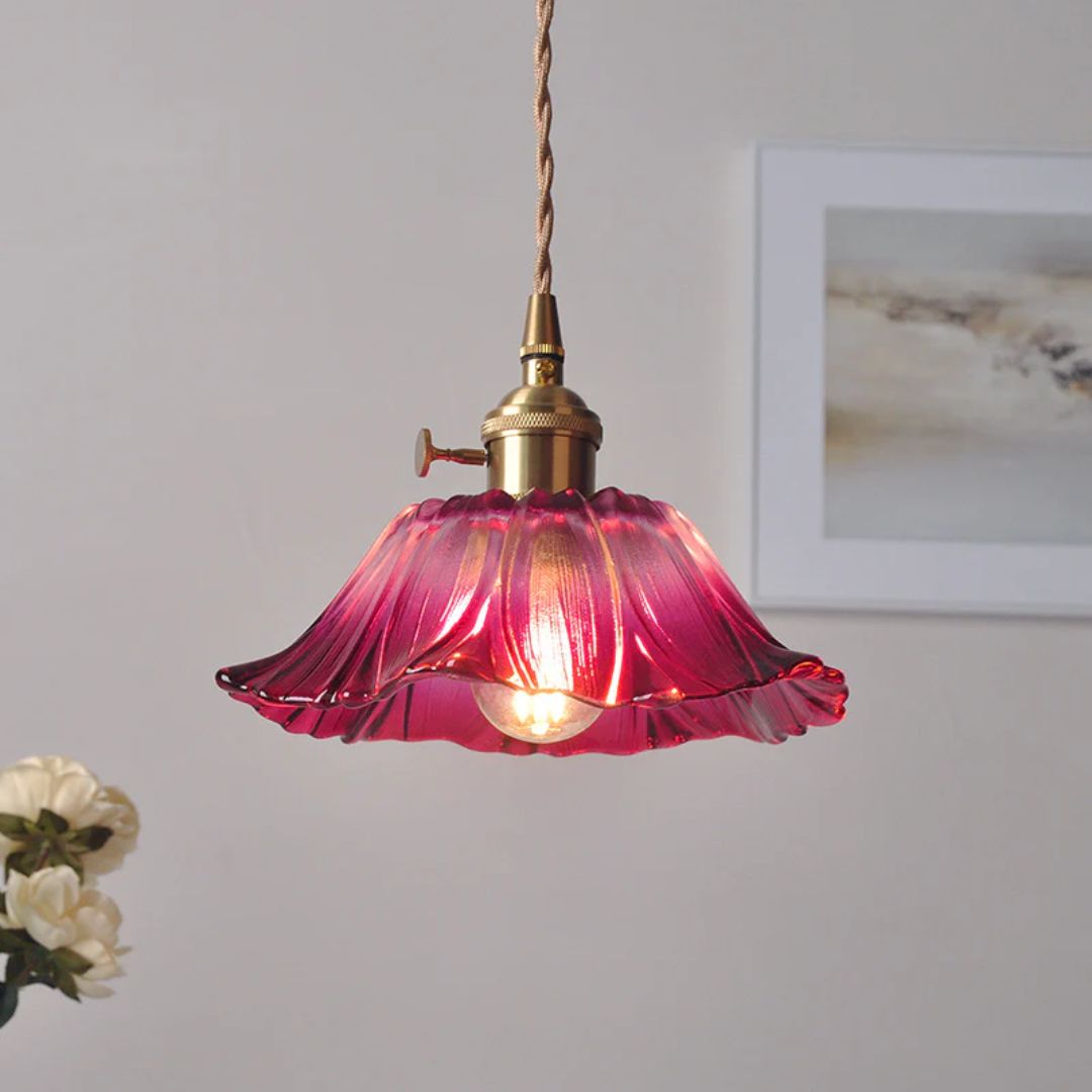 Modern Floral Pendant Light