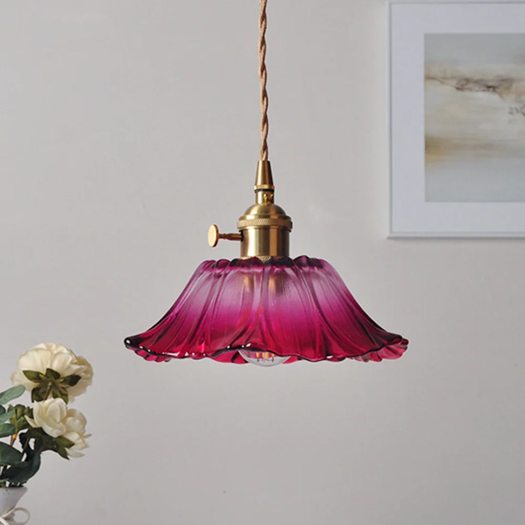 Modern Floral Pendant Light