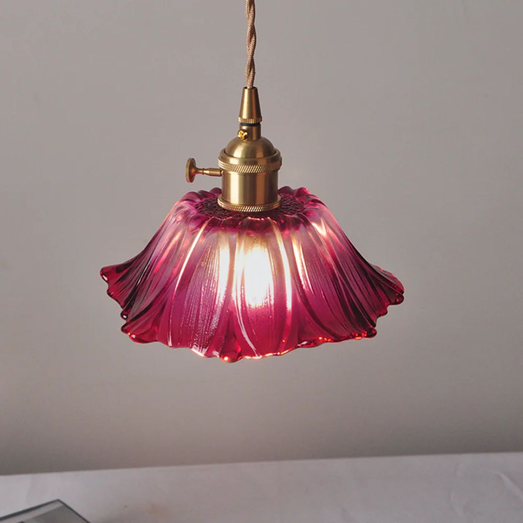 Modern Floral Pendant Light