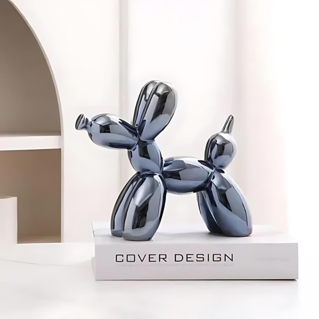 Decorative Ceramic Balloon Dog Sculpture