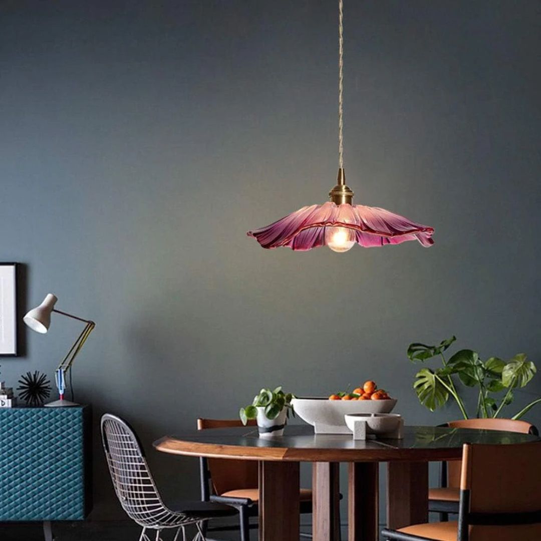 Modern Floral Pendant Light