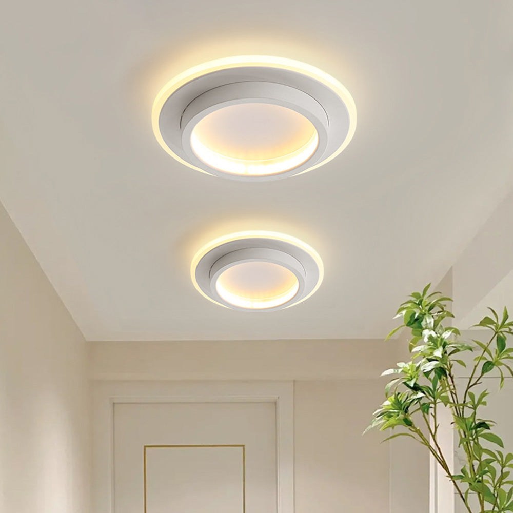 Round LED Ceiling Light - Slim Flush Mount Light
