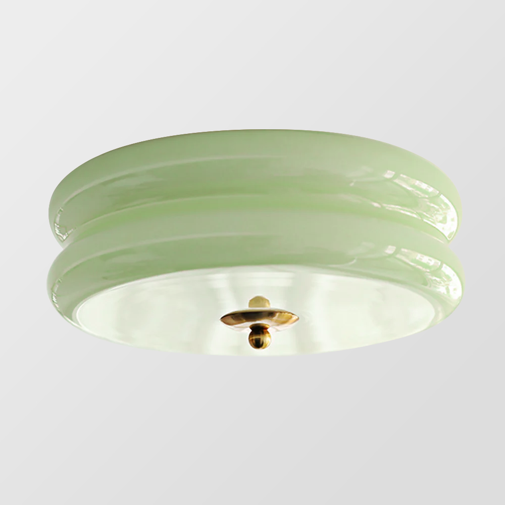 Circular Flush Mount Ceiling Light – Integrated LED