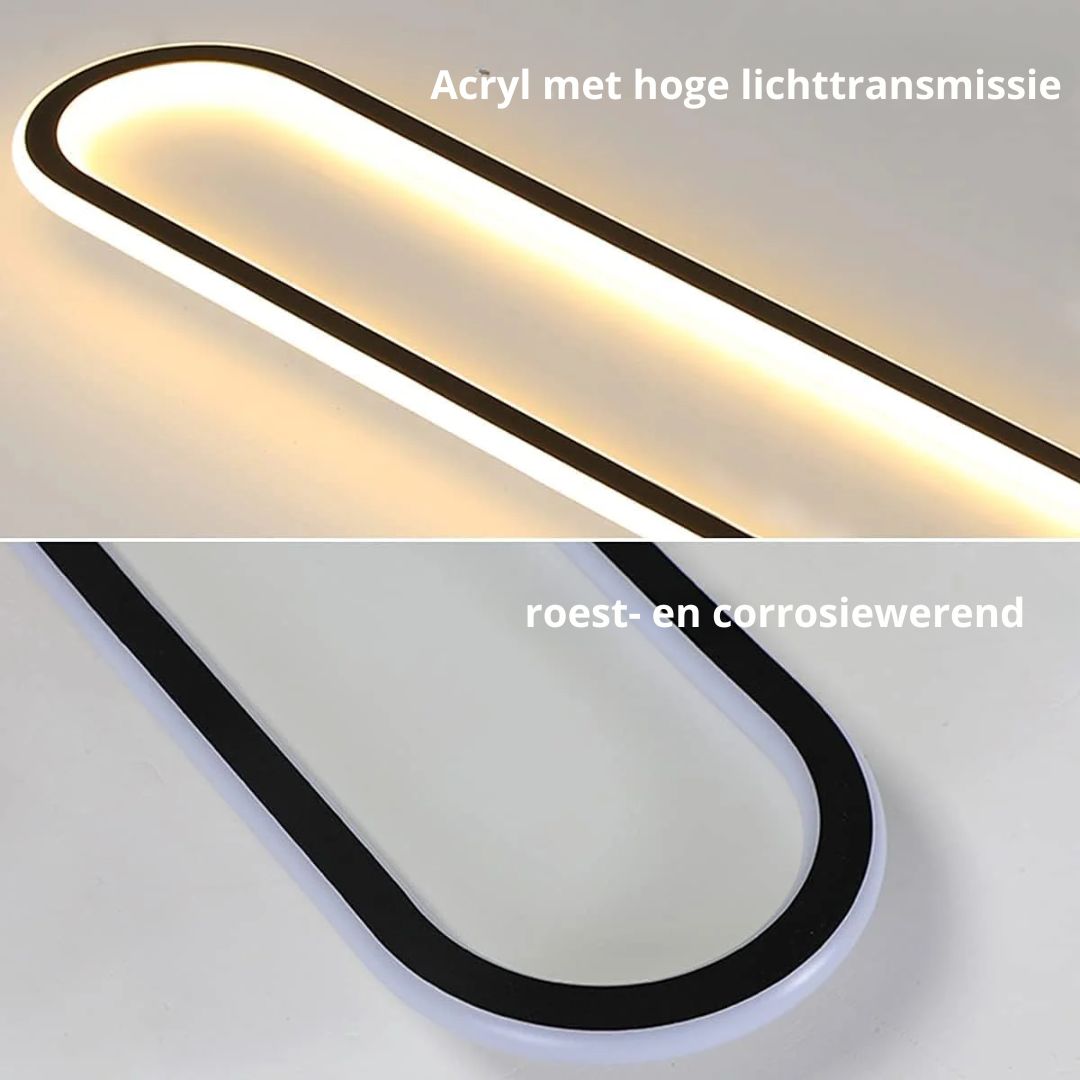 Modern Round LED Ceiling Lamp - Flush Mount Panel Light