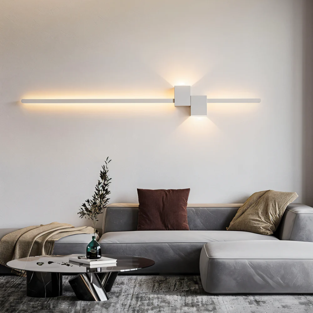 Modern LED Wall Sconce – Linear Aluminum Wall Light