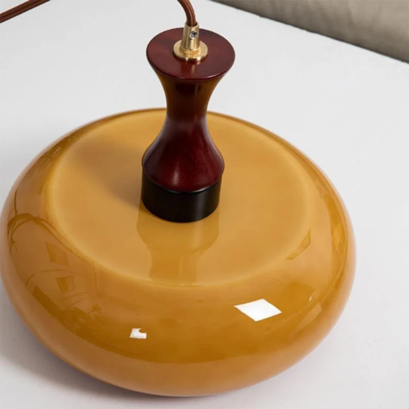 Modern Round Pendant Light – Circular Overhead Ceiling Lamp