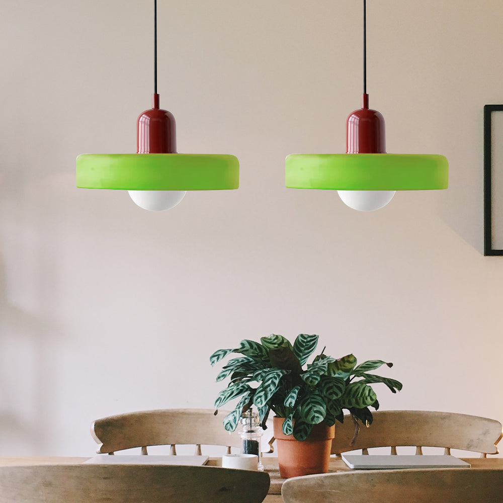 Modern 2-Light Pendant Lamp