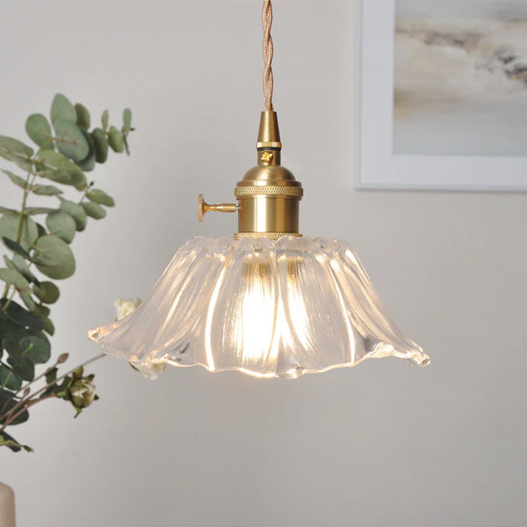 Modern Floral Pendant Light