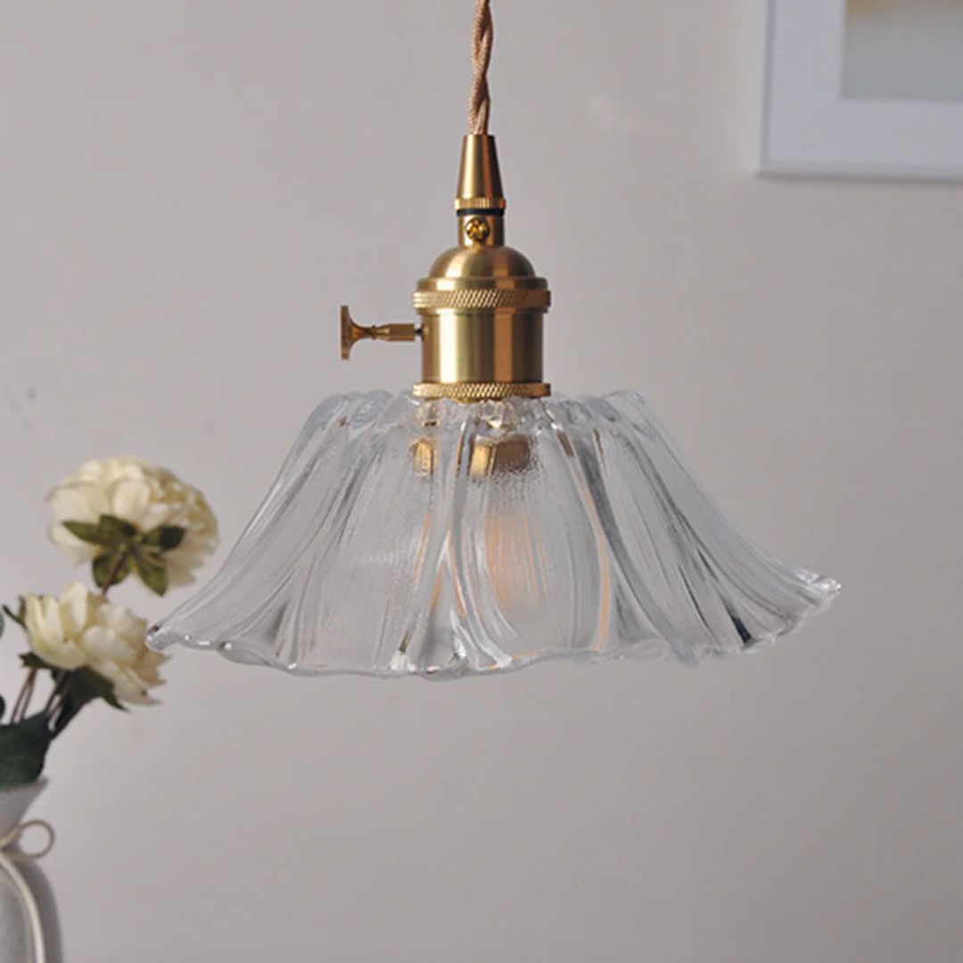 Modern Floral Pendant Light