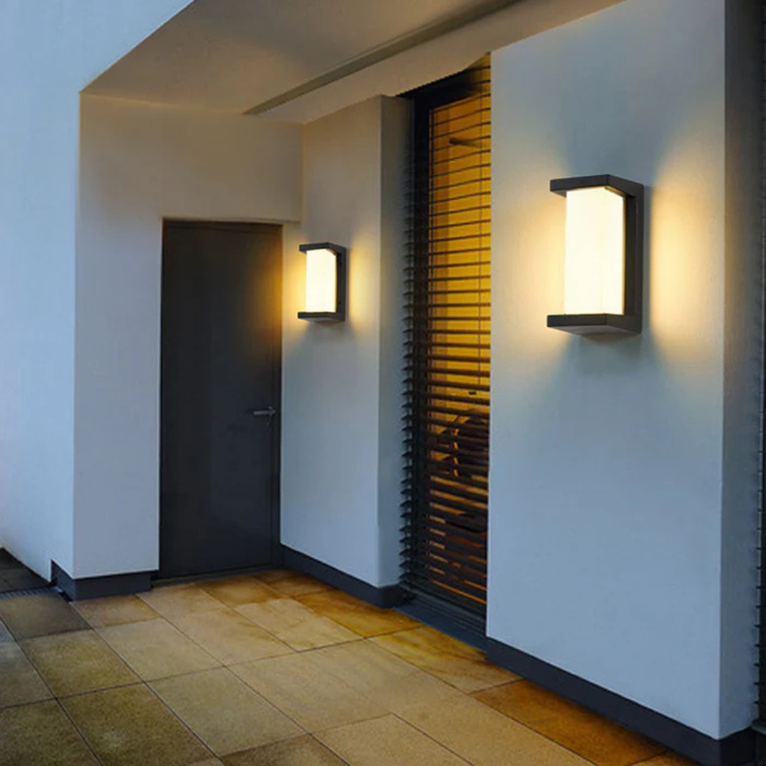 Outdoor Wall Light with Sensor