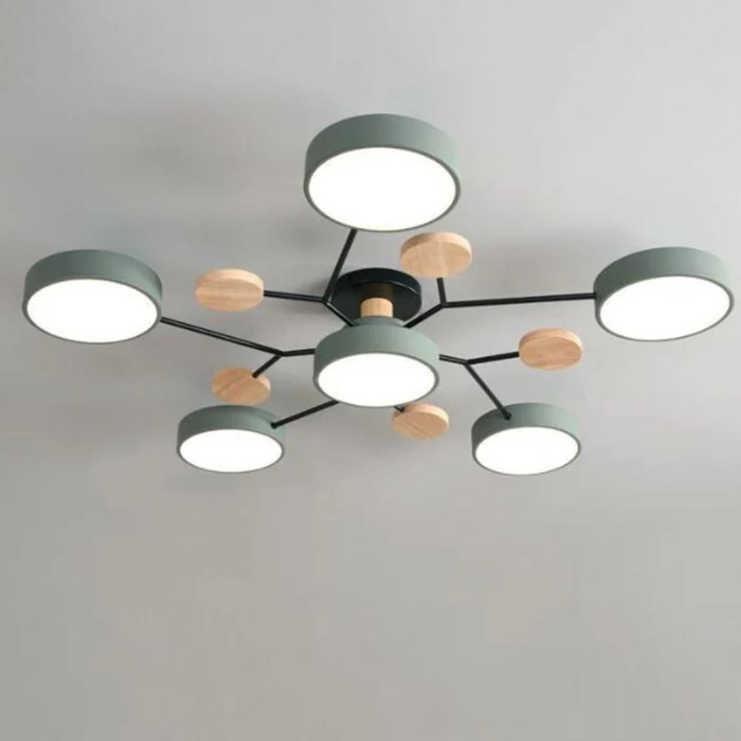 Modern Round LED Ceiling Light – Flush Mount Panel