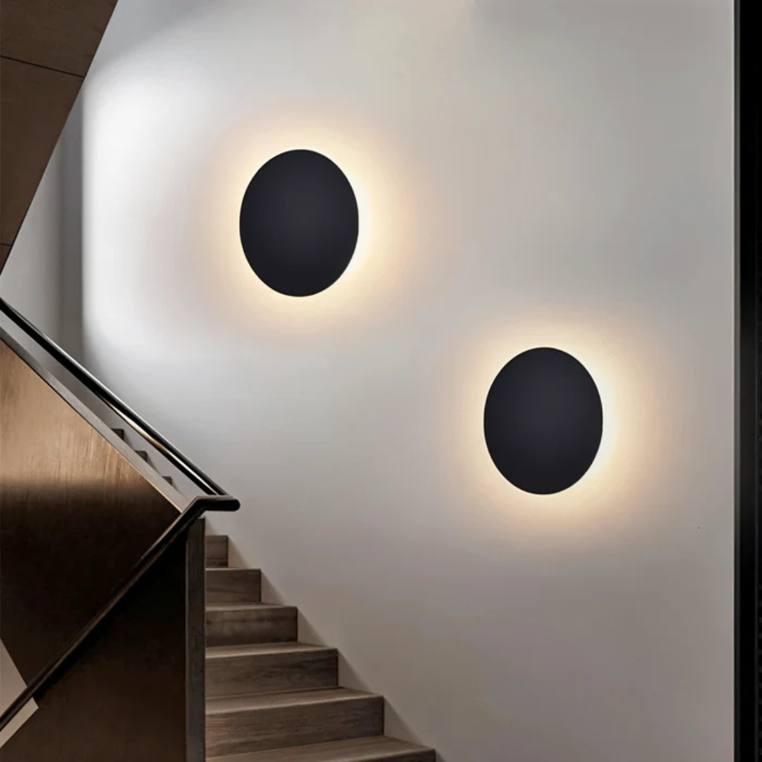 Circular LED Wall Sconce – Round Interior Wall Light