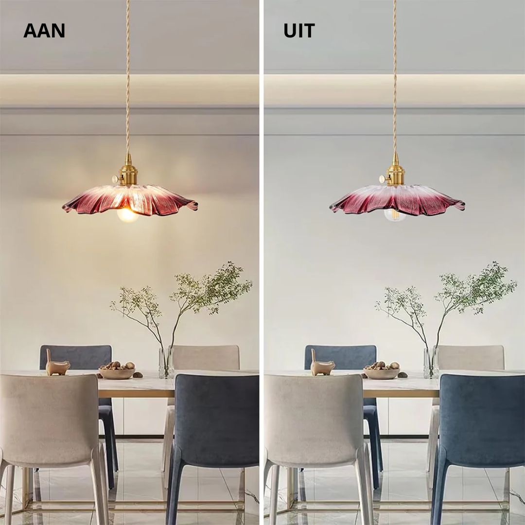 Modern Floral Pendant Light