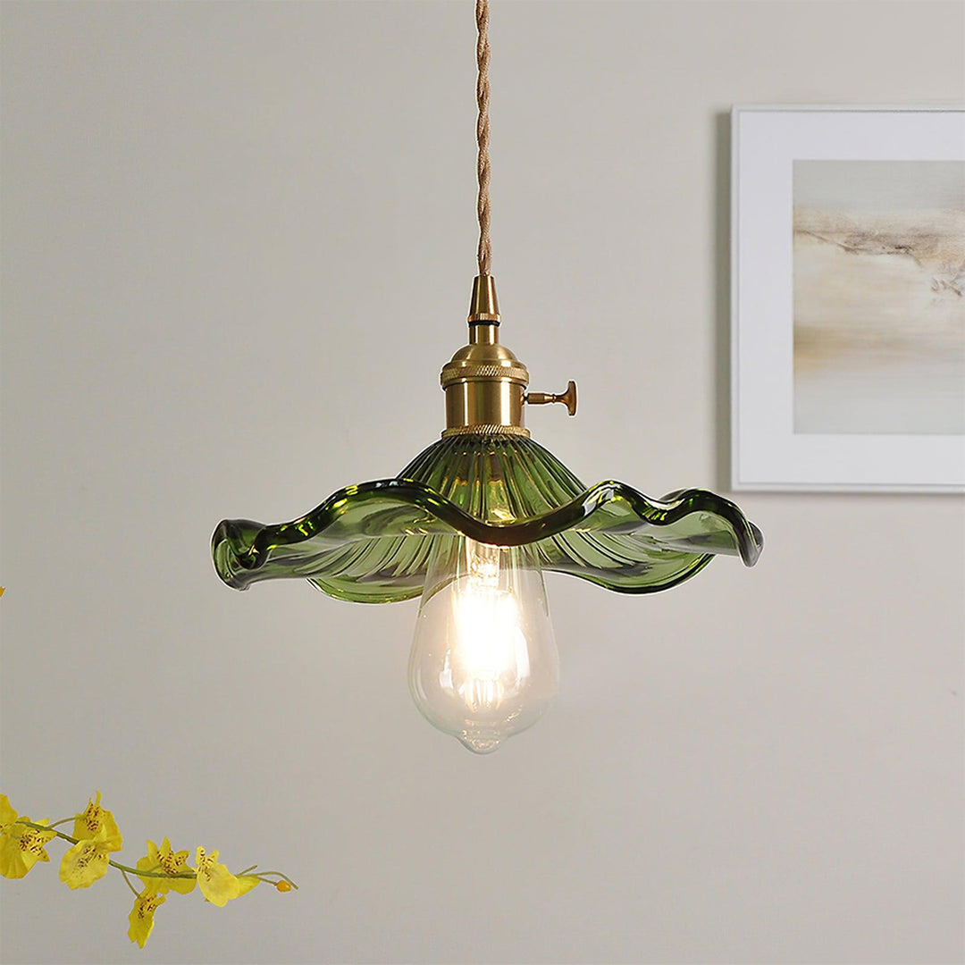 Flower Design Elegant Pendant Lamp