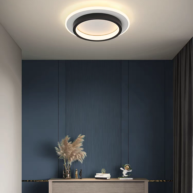 Round LED Ceiling Light - Slim Flush Mount Light