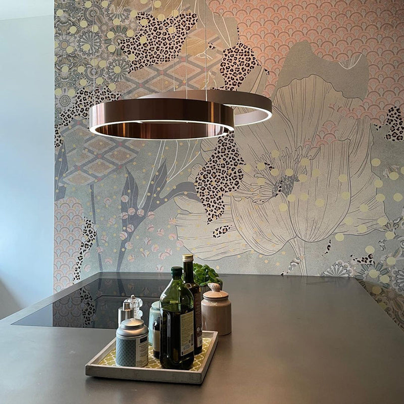 Modern Circular Pendant Light – Ring Shape Ceiling Fixture