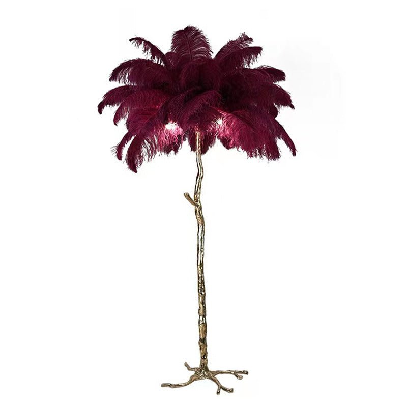 Ostrich Style Floor Lamp - Elegant Standing Light