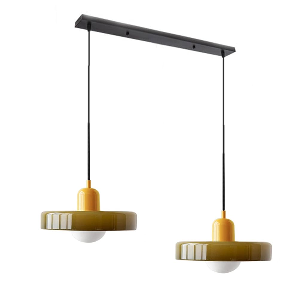 Modern 2-Light Pendant Lamp