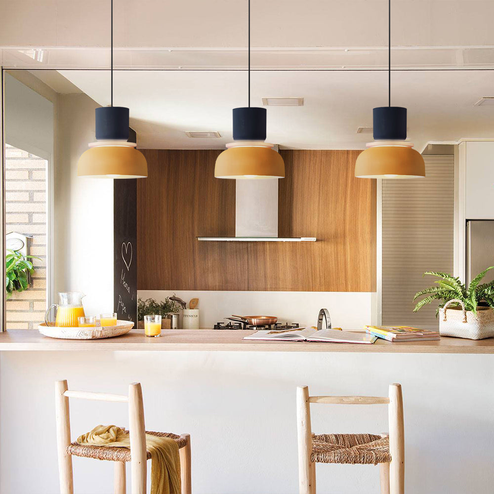 Colourfull Bowl Scandinavian Pendant Light