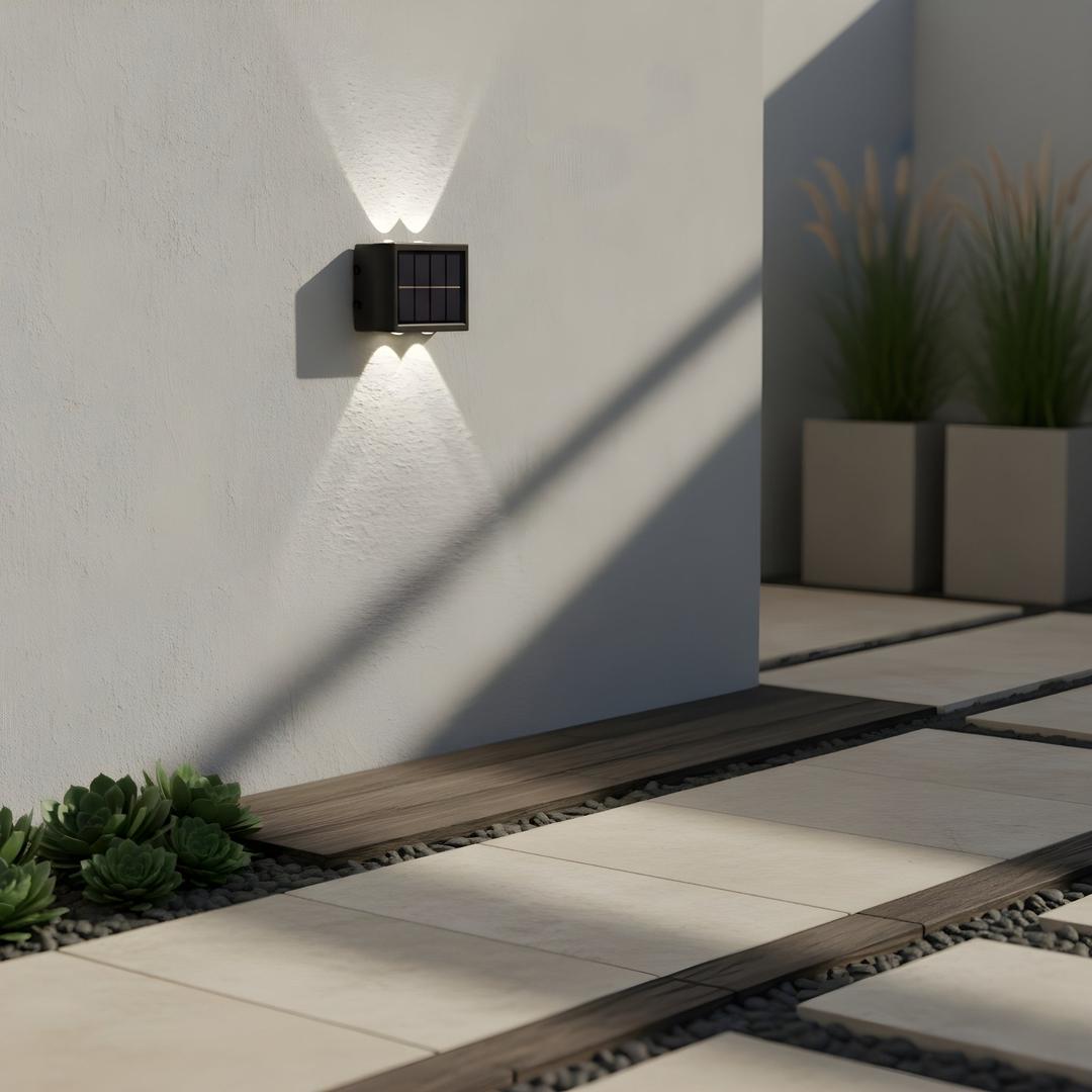 Solar LED Wall Lamps Outdoor