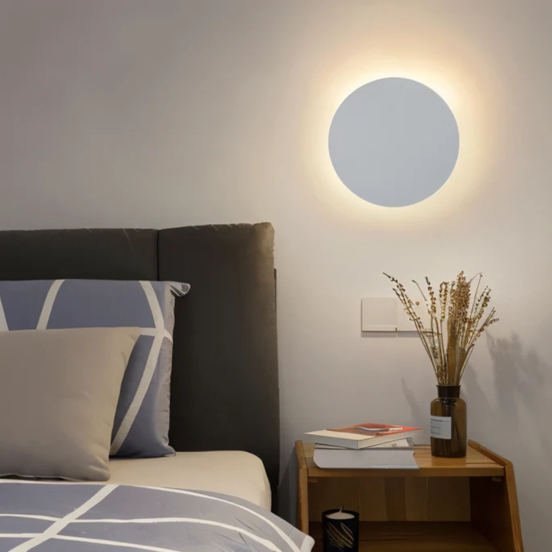 Circular LED Wall Sconce – Round Interior Wall Light