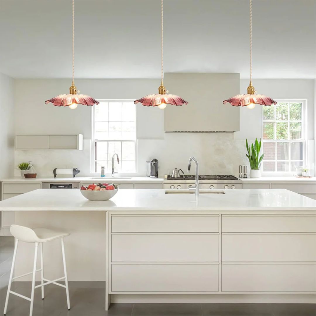 Modern Floral Pendant Light