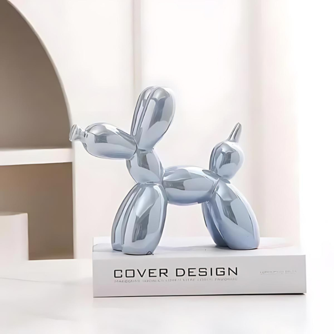 Decorative Ceramic Balloon Dog Sculpture