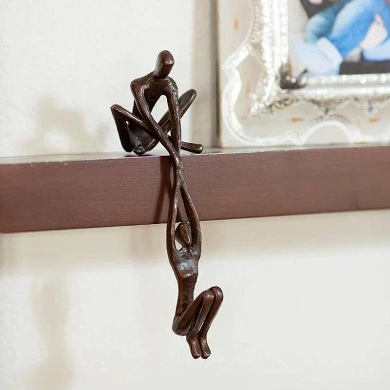 Sculpture Figurine Love and Strength Decorative