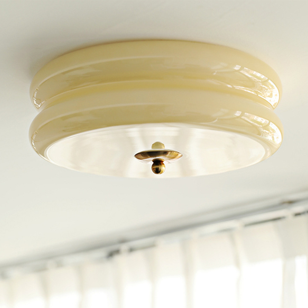 Circular Flush Mount Ceiling Light – Integrated LED