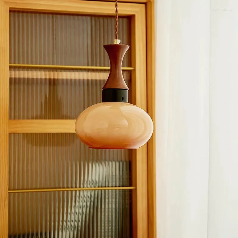 Modern Round Pendant Light – Circular Overhead Ceiling Lamp