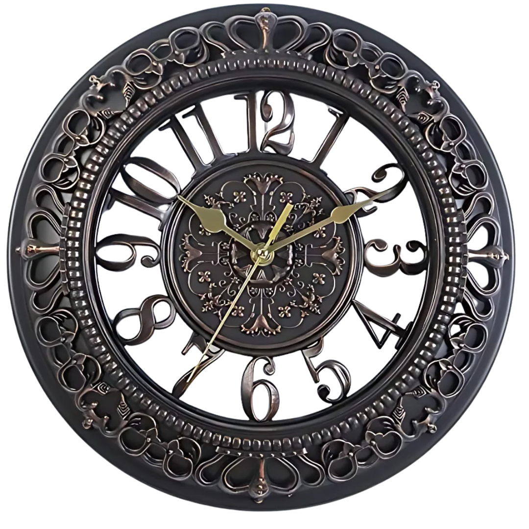 Minimalist Frameless Wall Clock - Smooth Movement