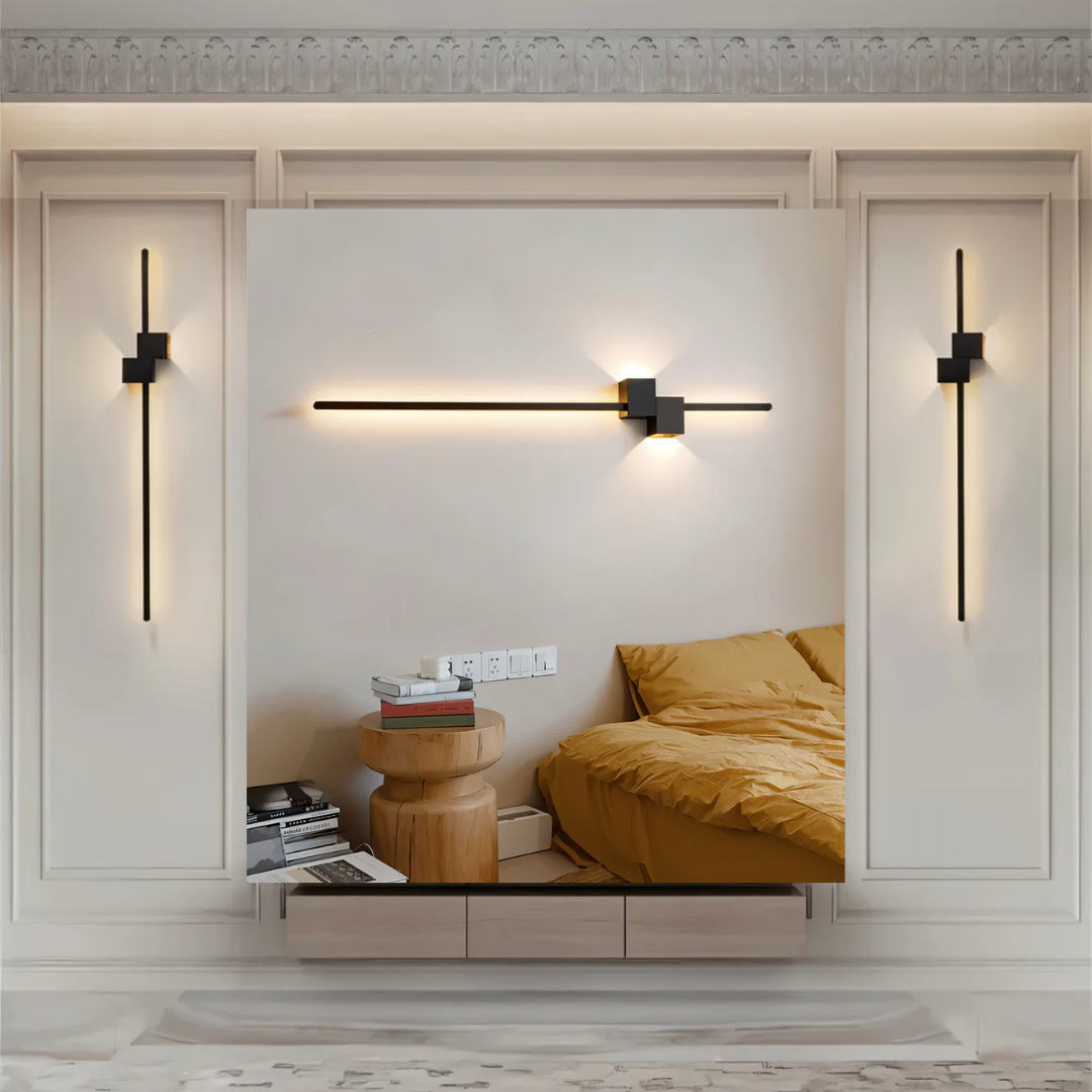 Modern LED Wall Sconce – Linear Aluminum Wall Light