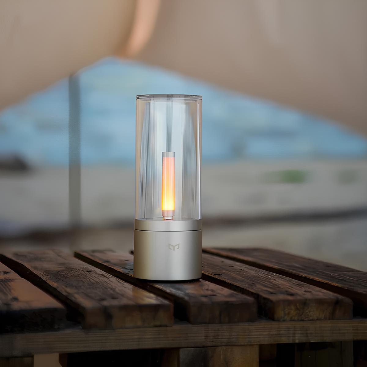 Wireless Cylinder Table Lamp