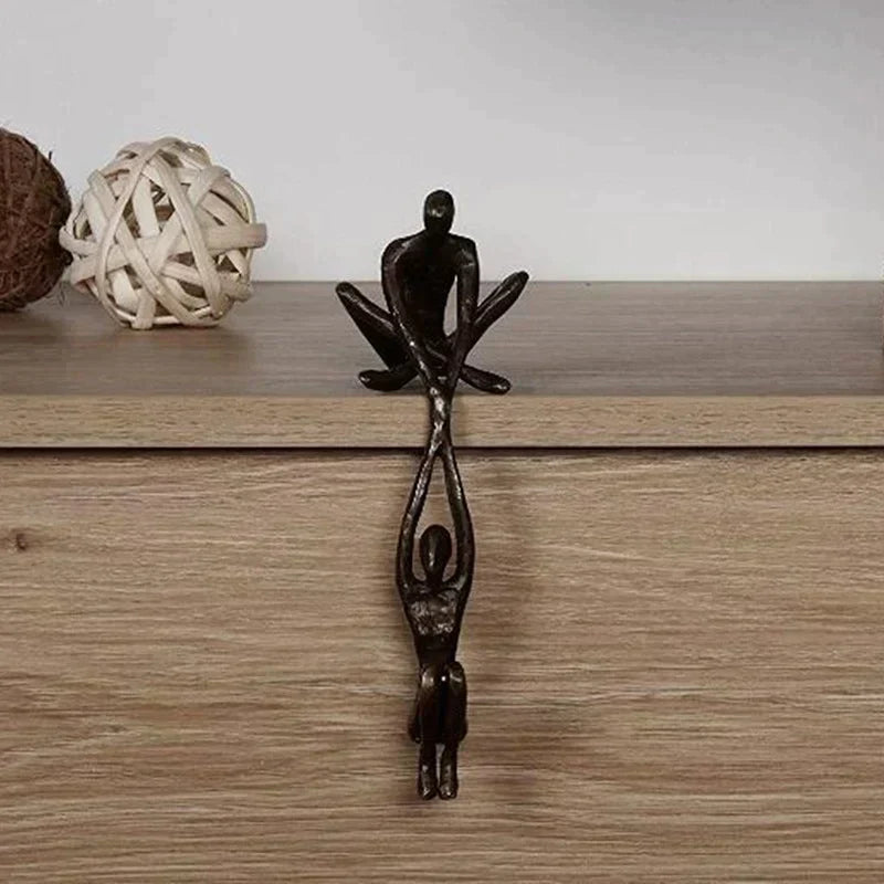 Sculpture Figurine Love and Strength Decorative