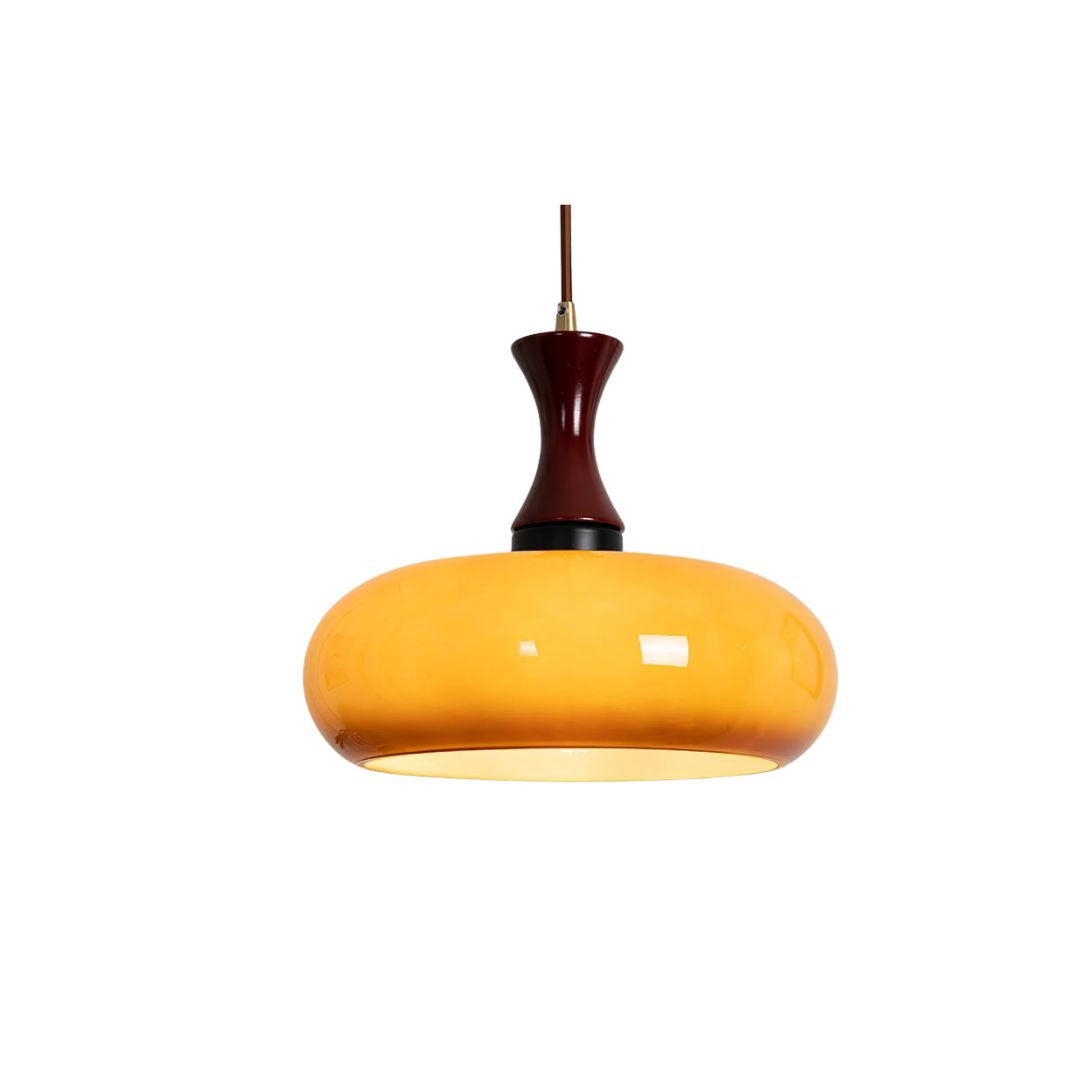 Modern Round Pendant Light – Circular Overhead Ceiling Lamp