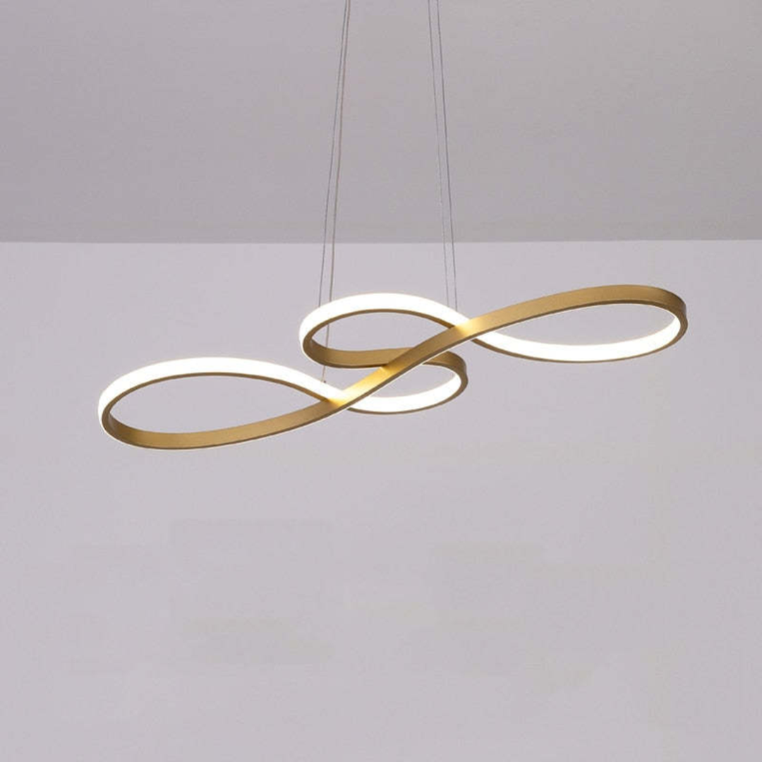 Modern LED Pendant Lamp with Musical Notes