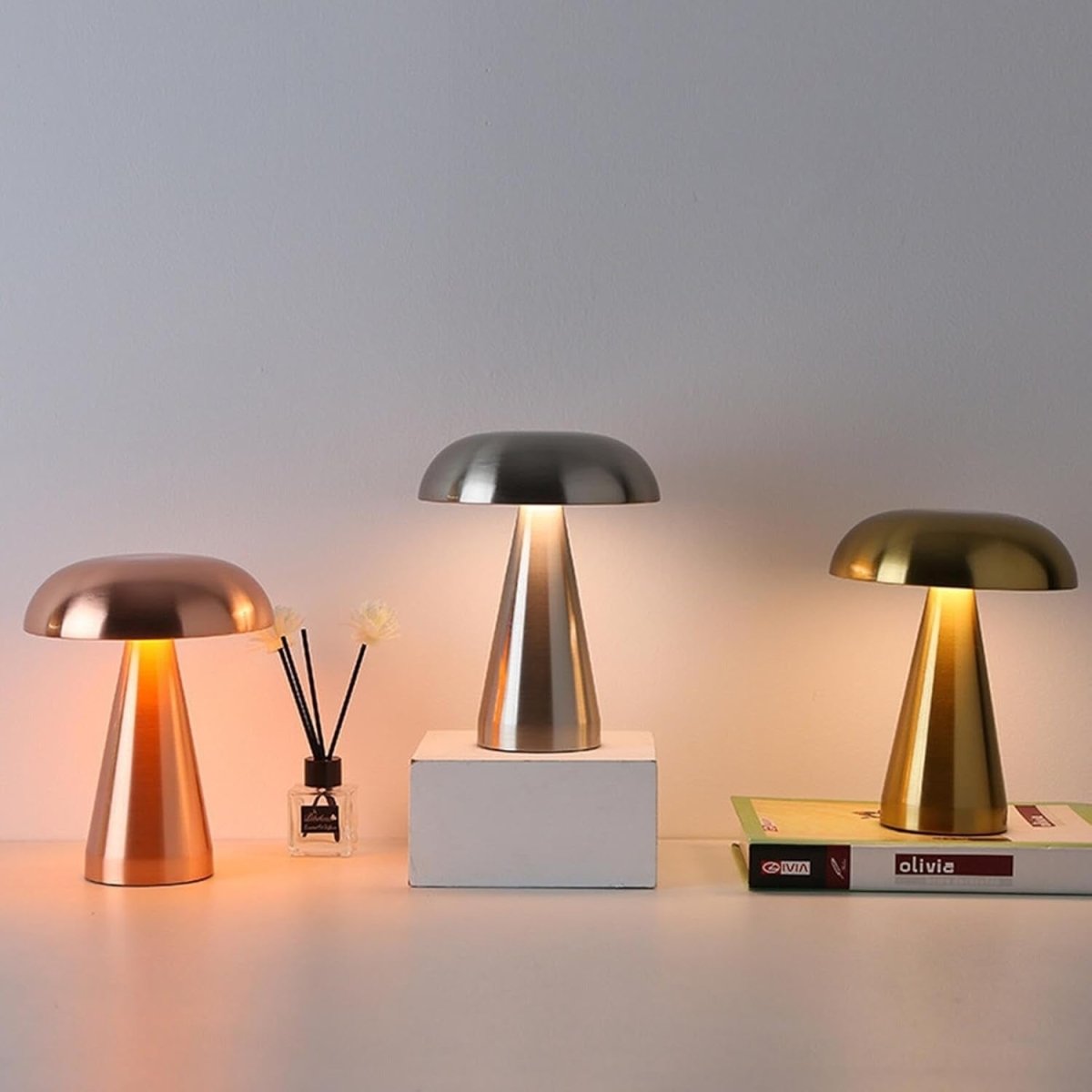 Mushroom Minimalistic Table Lamp