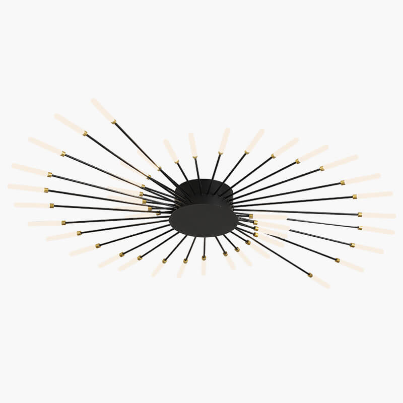 Modern LED Ceiling Lamp - Spiral Light Fixture